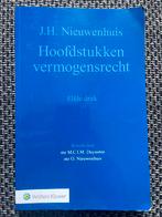 J.H. Nieuwenhuis - Hoofdstukken vermogensrecht, Boeken, Gelezen, Overige wetenschappen, J.H. Nieuwenhuis, Ophalen of Verzenden