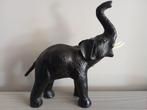 Vintage olifant gemaakt uit papier mache, Ophalen of Verzenden