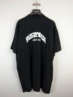 Balenciaga Back Flip T-Shirt Zwart Oversized Maat 2, Maat 48/50 (M), Zwart, Nieuw, Ophalen of Verzenden