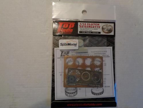 Top Studio Clutchset 1:12 Tamiya Honda RC211V (2 types ), Hobby en Vrije tijd, Modelbouw | Auto's en Voertuigen, Nieuw, Overige typen