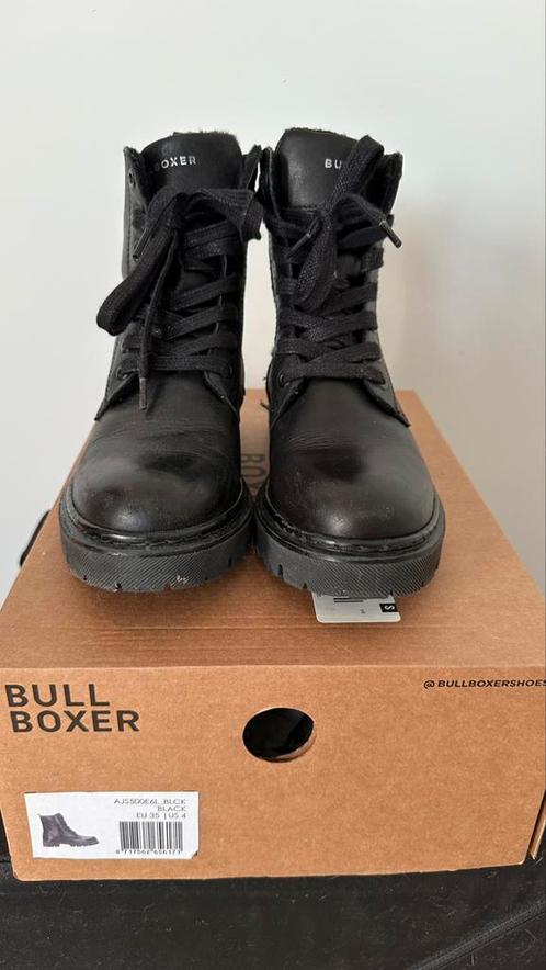 Bullboxer meisjeslaarsjes maat 35, Kinderen en Baby's, Kinderkleding | Schoenen en Sokken, Zo goed als nieuw, Laarzen, Meisje