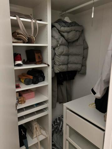 Grote Pax hoekkast 2.01m hoog - veel lades! - afbeelding 7