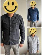 3 Overhemden C&A Maat M - Super Netjes!, Ophalen of Verzenden, Zo goed als nieuw, Halswijdte 39/40 (M)