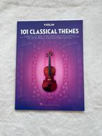 101 classical themes - Klassieke muziek voor viool, Klassiek, Les of Cursus, Nieuw, Ophalen of Verzenden