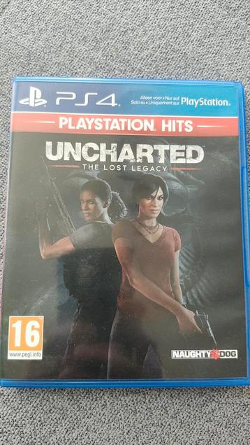 PS4 UNCHARTED lost legacy beschikbaar voor biedingen