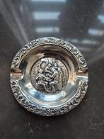 Zilveren asbak zilver, Antiek en Kunst, Ophalen of Verzenden, Zilver