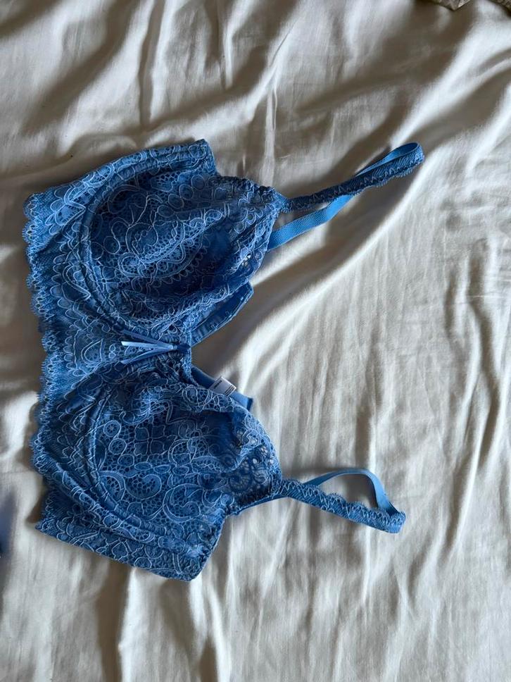 Prima Donna Twist Lingerieset 75E + Slip 42, Kleding | Dames, Ondergoed en Lingerie, Setje, Blauw, Ophalen of Verzenden