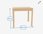 Ikea Ekedalen uitschuifbare tafel Eiken, 50 tot 100 cm, 100 tot 150 cm, Rechthoekig, Vier personen