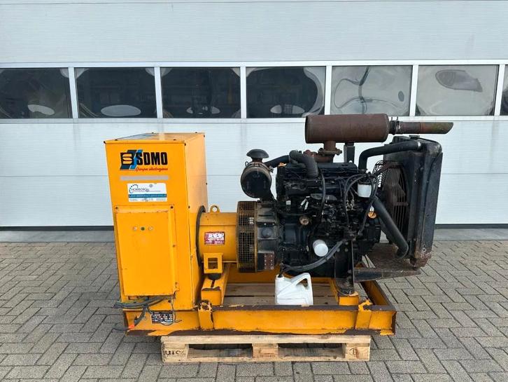 SDMO Yanmar Leroy Somer 50 kVA noodstroom generatorset 328 h, Zakelijke goederen, Machines en Bouw | Aggregaten, Ophalen of Verzenden