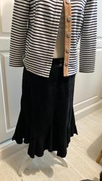 Rok zwart rib Maat 42 Gedrapeerd Gipsy Style, Kleding | Dames, Rokken, Ophalen, Zwart, Maat 42/44 (L), Zo goed als nieuw