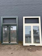 2 nieuwe hardhouten kozijnen met ornamenten, Doe-het-zelf en Verbouw, Kozijnen en Schuifpuien, Ophalen, Raamkozijn, Zo goed als nieuw