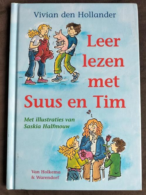 V. den Hollander - Leren lezen met Suus en Tim (avi Start), Boeken, Kinderboeken | Jeugd | onder 10 jaar, Zo goed als nieuw, Fictie algemeen