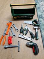 Speelgoed, gereedschapskist Bosch met veel gereedschap, Ophalen of Verzenden, Gebruikt, Bouwen