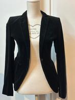 Zwart Benetton Fluwelen Jasje / Blazer - Maat XS, Kleding | Dames, Benetton, Zwart, Nieuw, Ophalen of Verzenden