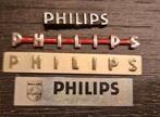 Philips logo's emblemen oude radio's en platenspelers, Antiek en Kunst, Ophalen of Verzenden
