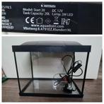 Aquarium Superfish start 20 met werkende verlichting, Ophalen of Verzenden, Leeg aquarium