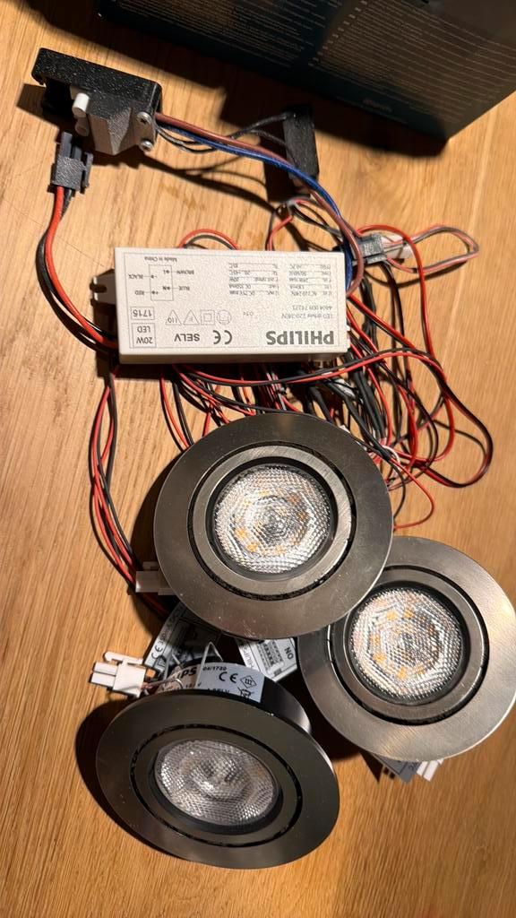 Inbouwspot philips, Huis en Inrichting, Lampen | Spots, Gebruikt, Plafondspot of Wandspot, Metaal of Aluminium, Led, Ophalen of Verzenden