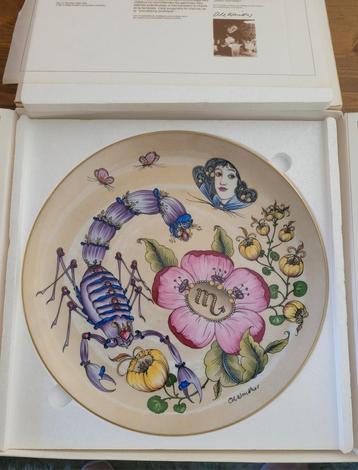 Hütschenreuther sterrenbeeld Steenbok wandbord. beschikbaar voor biedingen