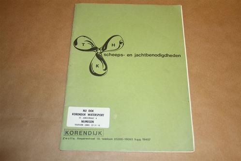 Catalogus Scheeps- en Jachtbenodigdheden Korendijk, Boeken, Catalogussen en Folders, Zo goed als nieuw, Ophalen of Verzenden