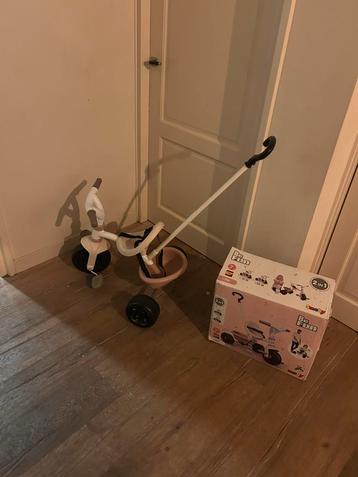 Smoby Be Fun Driewieler Roze/Wit - Nieuwstaat! beschikbaar voor biedingen