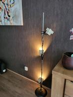vintage staande lamp met spotjes, Huis en Inrichting, Lampen | Vloerlampen, Gebruikt, 100 tot 150 cm, Ophalen of Verzenden, 70-80