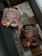 2x Charizard Hidden Fates Tin booster pack, Hobby en Vrije tijd, Verzamelkaartspellen | Pokémon, Ophalen of Verzenden, Zo goed als nieuw