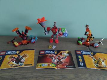 Lego Nexo Knights 70363 70338 70339 Macy Magmar Flama beschikbaar voor biedingen