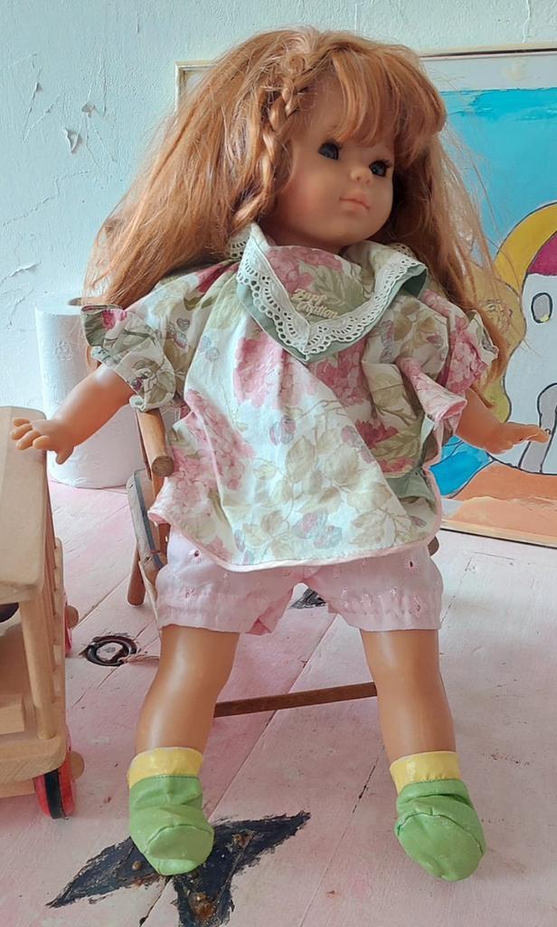 Gezocht: Pop perongeluk weggegeven bij Opnieuw&Co, Verzamelen, Poppen, Zo goed als nieuw, Pop, Ophalen