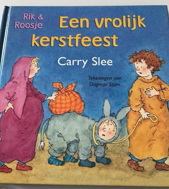 Carry Slee - Een vrolijk kerstfeest, Boeken, Kinderboeken | Kleuters, Zo goed als nieuw, Ophalen of Verzenden