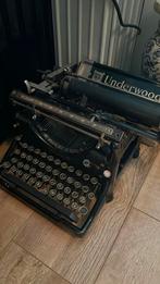 Underwood typemachine, Ophalen, Gebruikt