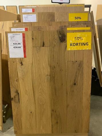 Eiken vloer voor € 38.50 /m² incl BTW - STOCKVERKOOP beschikbaar voor biedingen