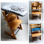 Complete set! Tripp Trapp, newborn, babyset, zitkussen, Kinderen en Baby's, Kinderstoelen, Ophalen, Gebruikt, Meegroeistoel