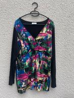 Yessica Blouse - Kleurrijk Design - Maat xl, Kleding | Dames, Ophalen of Verzenden, Zo goed als nieuw, Maat 42/44 (L), Zwart