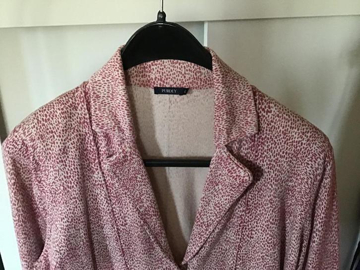 Purdey jasje maat L, Kleding | Dames, Jasjes, Kostuums en Pakken, Zo goed als nieuw, Jasje, Maat 38/40 (M), Rood, Ophalen of Verzenden