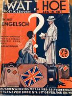 Wat en Hoe Engelsch - begin jaren 50, Ophalen of Verzenden, Zie beschrijving