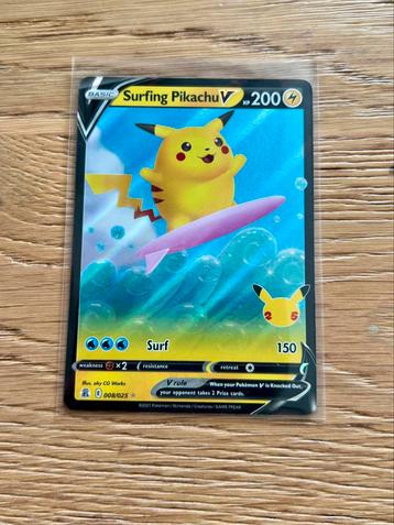 008/025 Surfing Pikachu beschikbaar voor biedingen