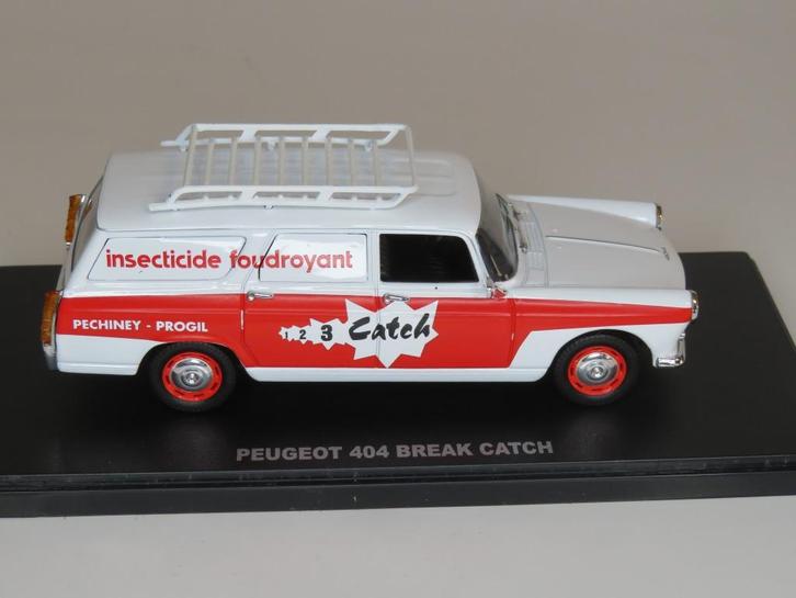 Peugeot 404 Break "CATCH", Hobby en Vrije tijd, Modelauto's | 1:43, Nieuw, Auto, Overige merken, Ophalen of Verzenden