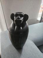 Egyptische Canopenvaas met Baviaan Deksel, Ophalen of Verzenden