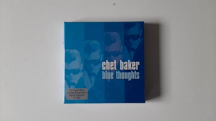 Chet Baker - Blue Thoughts (5 original albums) Boxset, Cd's en Dvd's, Cd's | Jazz en Blues, Zo goed als nieuw, Jazz, 1960 tot 1980