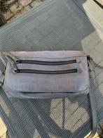 leren tas cowboy bag, Sieraden, Tassen en Uiterlijk, Tassen | Damestassen, Ophalen of Verzenden, Gebruikt, Grijs