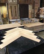 Bourgondische dallen parket grote voorraad aanbieding op=op!, Doe-het-zelf en Verbouw, Vloerdelen en Plavuizen, Parket, Nieuw