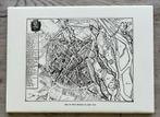 Emaille stads plattegrond München anno 1623, Ophalen of Verzenden