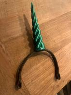Handgemaakte Eenhoorn Hoorn met Front Riem, Ophalen, Nieuw