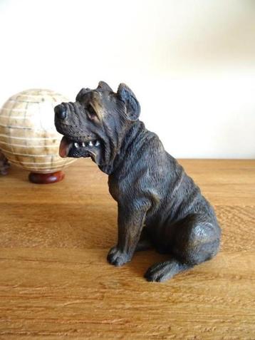 Beeldje hond:Mastiff. Made in Italy, handbeschilderd beschikbaar voor biedingen