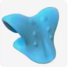 Nekmassage kussen blauw, Sport en Fitness, Massageproducten, Ophalen of Verzenden, Nieuw, Overige typen