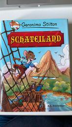 Geronimo Stilton - Schateiland, Geronimo Stilton, Ophalen of Verzenden, Fictie algemeen, Zo goed als nieuw