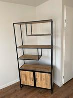 Vakkenkast Wandkast Breeze Rubberwood De Bommel, Huis en Inrichting, Kasten | Wandmeubels, Ophalen, Zo goed als nieuw, Minder dan 150 cm