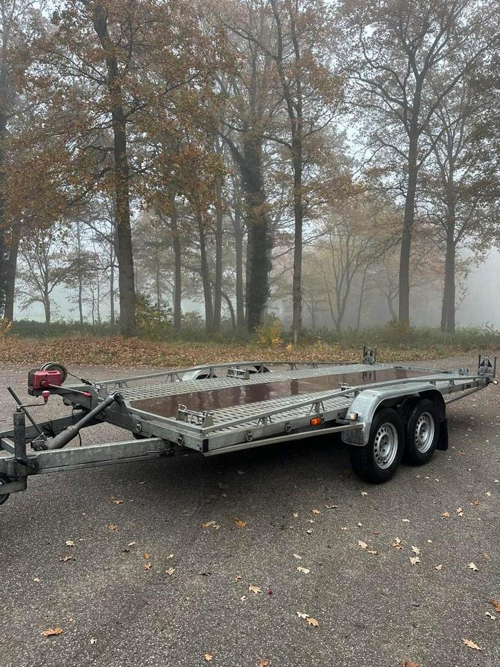 Nette tramp trail tandemasser, Auto diversen, Aanhangers en Bagagewagens, Zo goed als nieuw, Ophalen of Verzenden