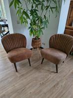 Schattige fauteuiltjes, Huis en Inrichting, Fauteuils, Ophalen, Gebruikt, Minder dan 75 cm, Stof