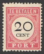 Ned-Indie Port 18 ongebruikt 1896, Postzegels en Munten, Postzegels | Nederlands-Indië en Nieuw-Guinea, Ophalen of Verzenden, Nederlands-Indië